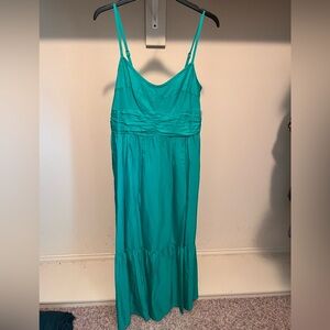 Universal Thread Emerald Spaghetti-Strap Maxi Dress